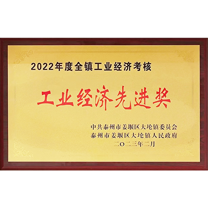 2022年度工业经济先锋奖